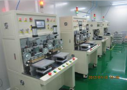 Dou-position hot laminating (half-auto)