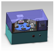 Rotating disc fixture